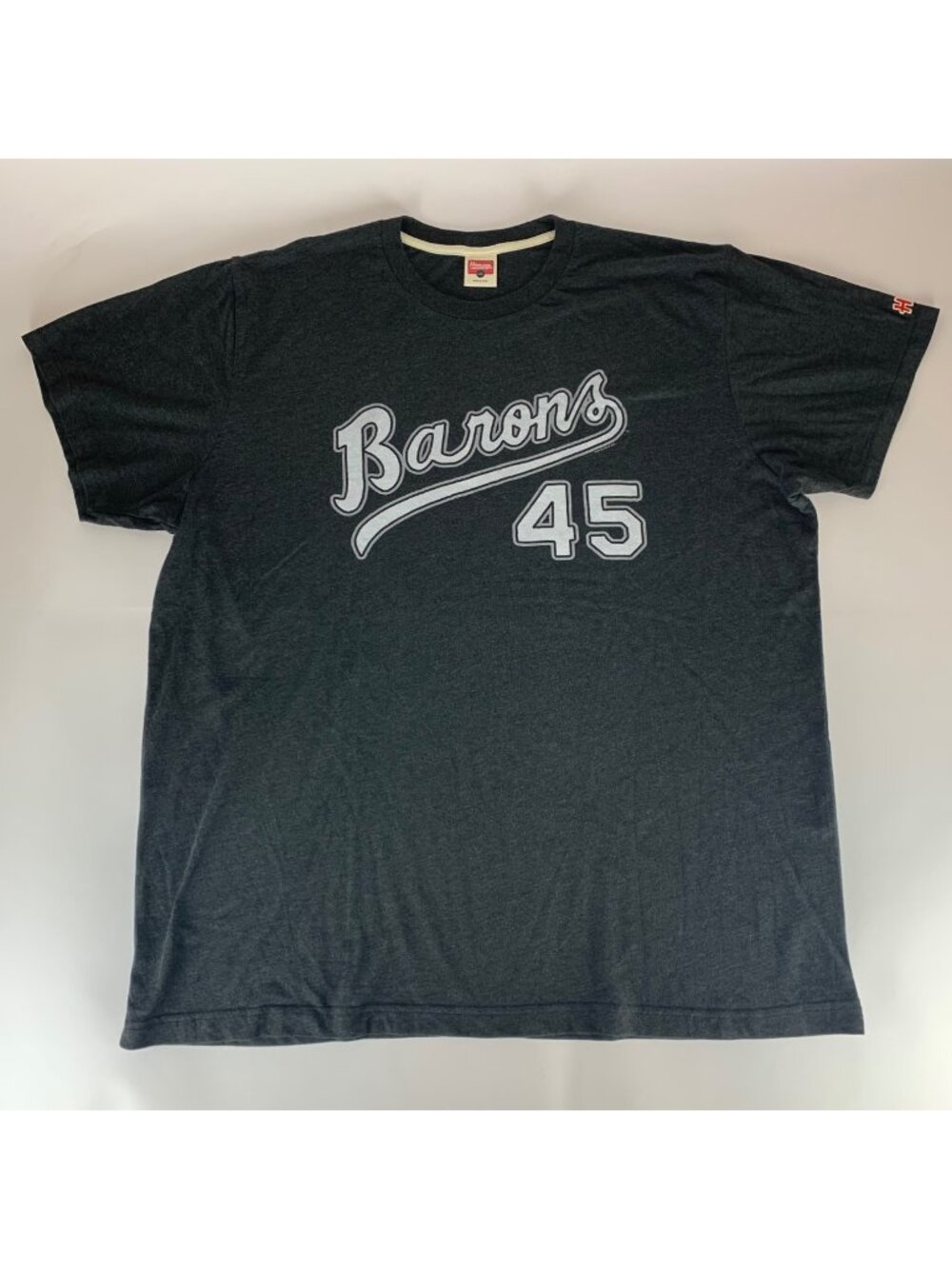 Michael Jordan Birmingham Baron Black Homage Short Sleeve Shirt Mens 2XL